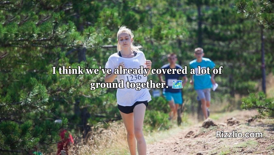 Cross Country Pick Up Lines
