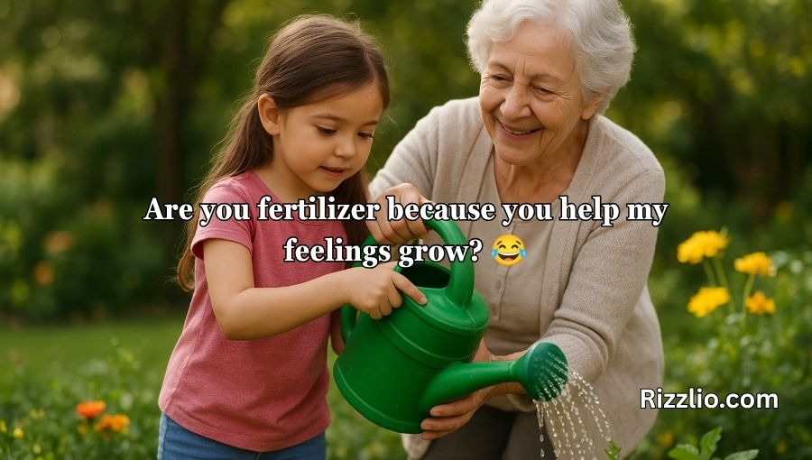Garden Pick Up Lines