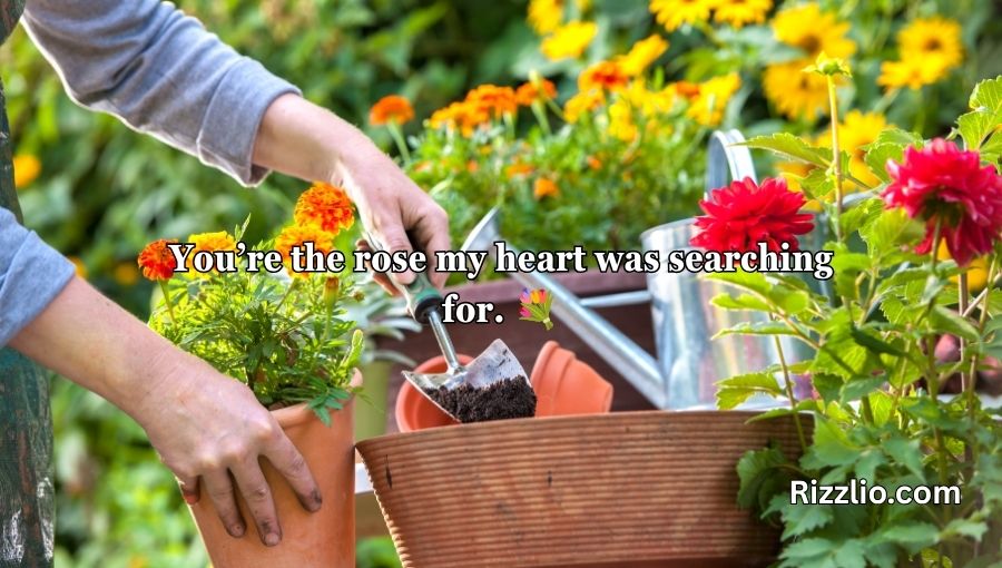Garden Pick Up Lines