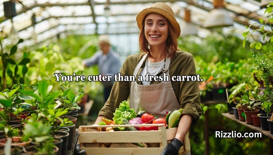 Garden Pick Up Lines