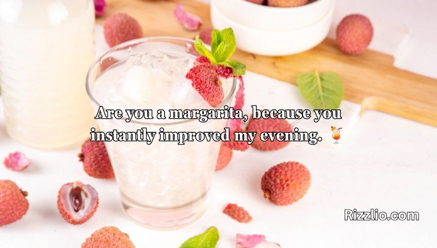 Margarita Pick Up Lines