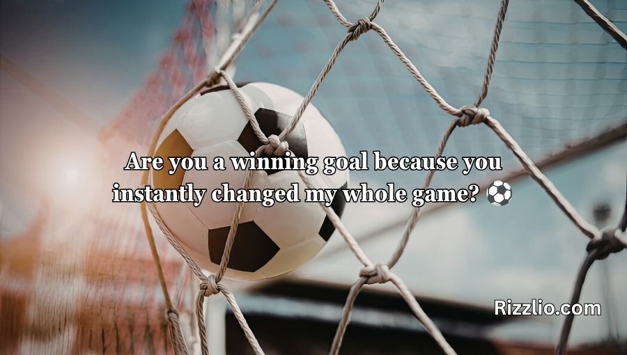 Soccer Rizz Pick Up Lines