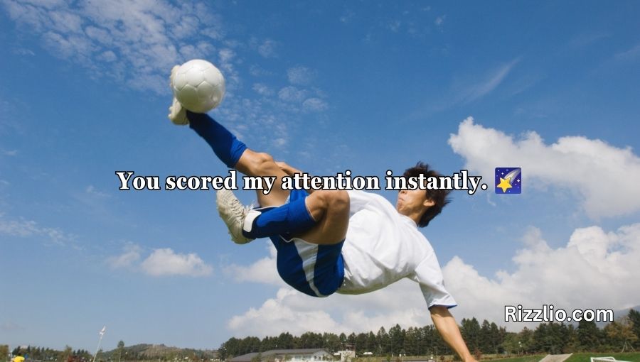 Soccer Rizz Pick Up Lines