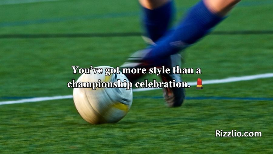 Soccer Rizz Pick Up Lines
