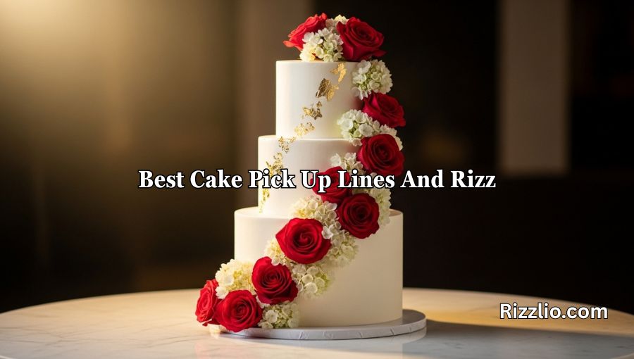 Best Cake Pick Up Lines And Rizz