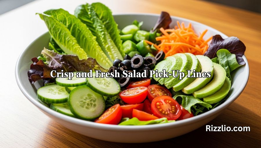 Crisp and Fresh Salad Pick-Up Lines