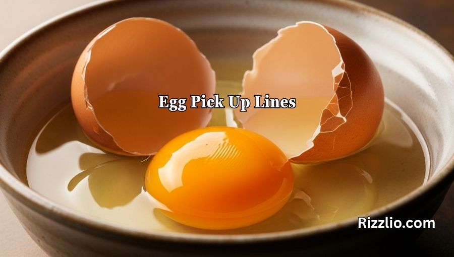 Egg Pick Up Lines
