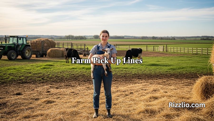 Farm Pick Up Lines