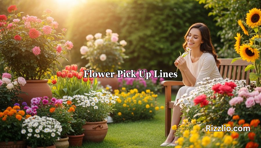 Flower Pick Up Lines