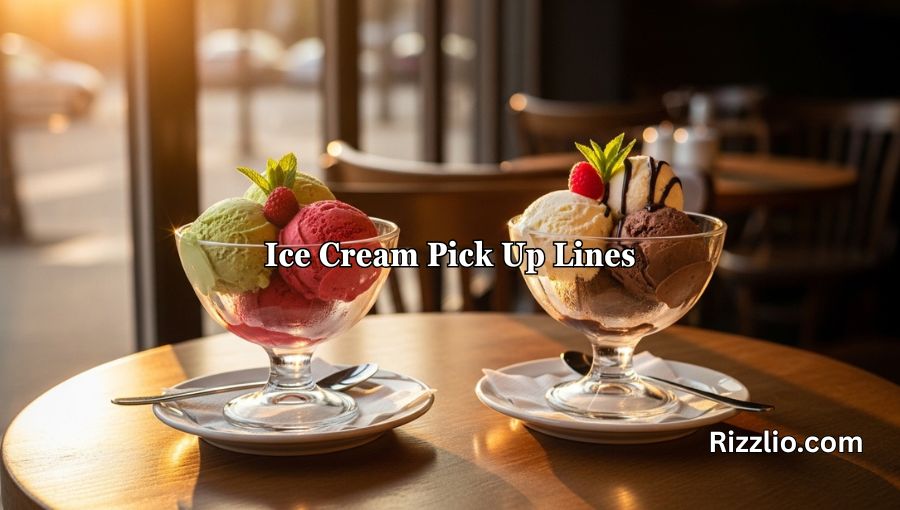 Ice Cream Pick Up Lines