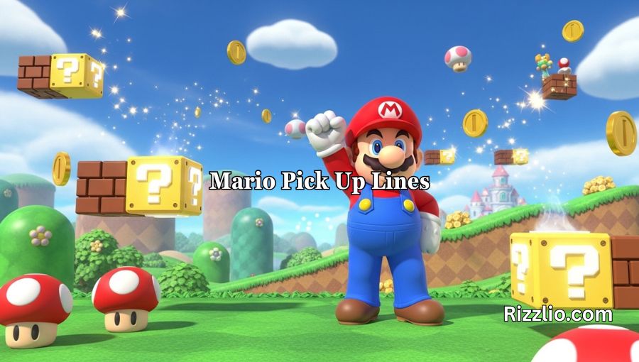 Mario Pick Up Lines