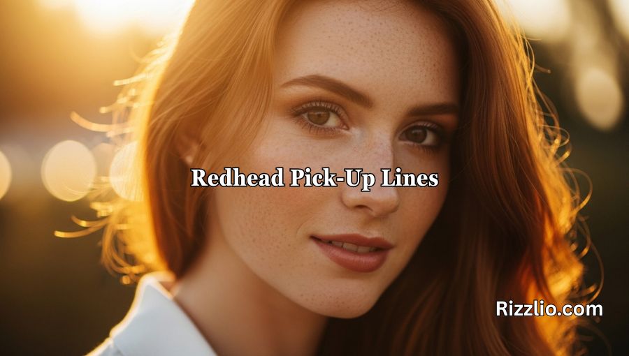 Redhead Pick-Up Lines