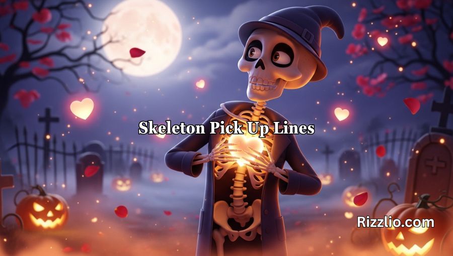 Skeleton Pick Up Lines
