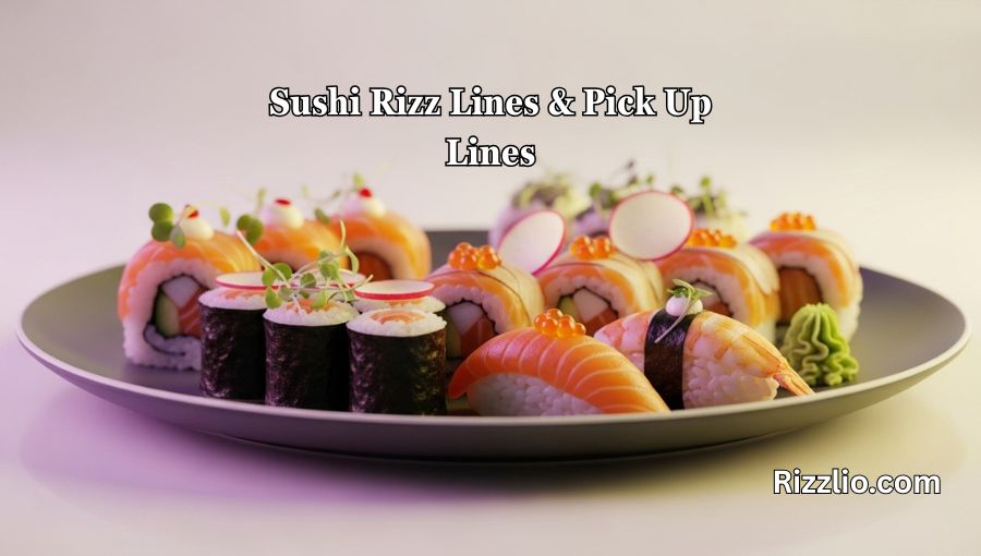 Sushi Rizz Lines & Pick Up Lines