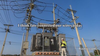 Electricity Pick Up Lines