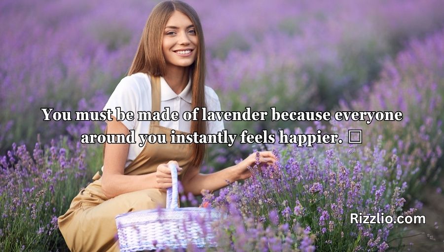 Lavender Pick Up Lines