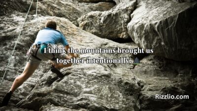 Rock Climbing Pick Up Lines