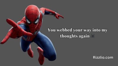 Spiderman Pick Up Lines