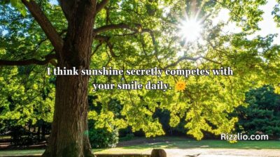 Sunlight Pick Up Lines