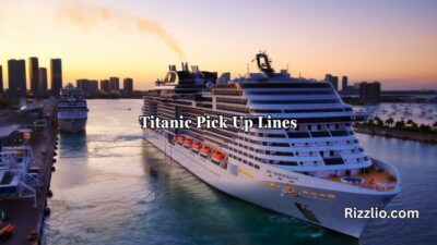 Titanic Pick Up Lines