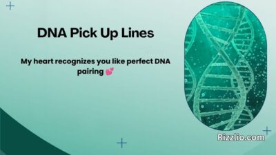 DNA Pick Up Lines