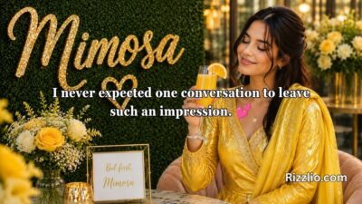 Mimosa Pick Up Lines